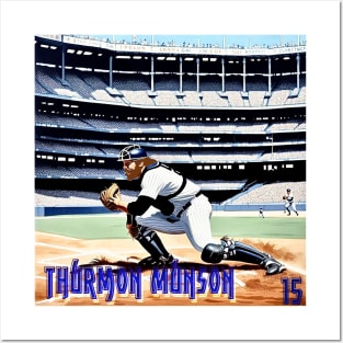 RIP Thurmon Munson Posters and Art